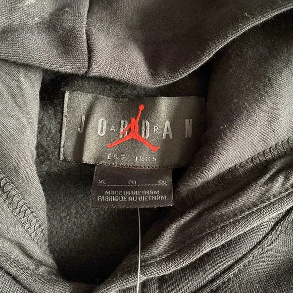 Jordan MJ Essential Fleece Pullover Hoodie - Picture 5 of 8